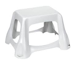 CURVER OPSTAPJE DE LUXE, HOOG (TUV) WIT 489X389X295 (08608-478-00)